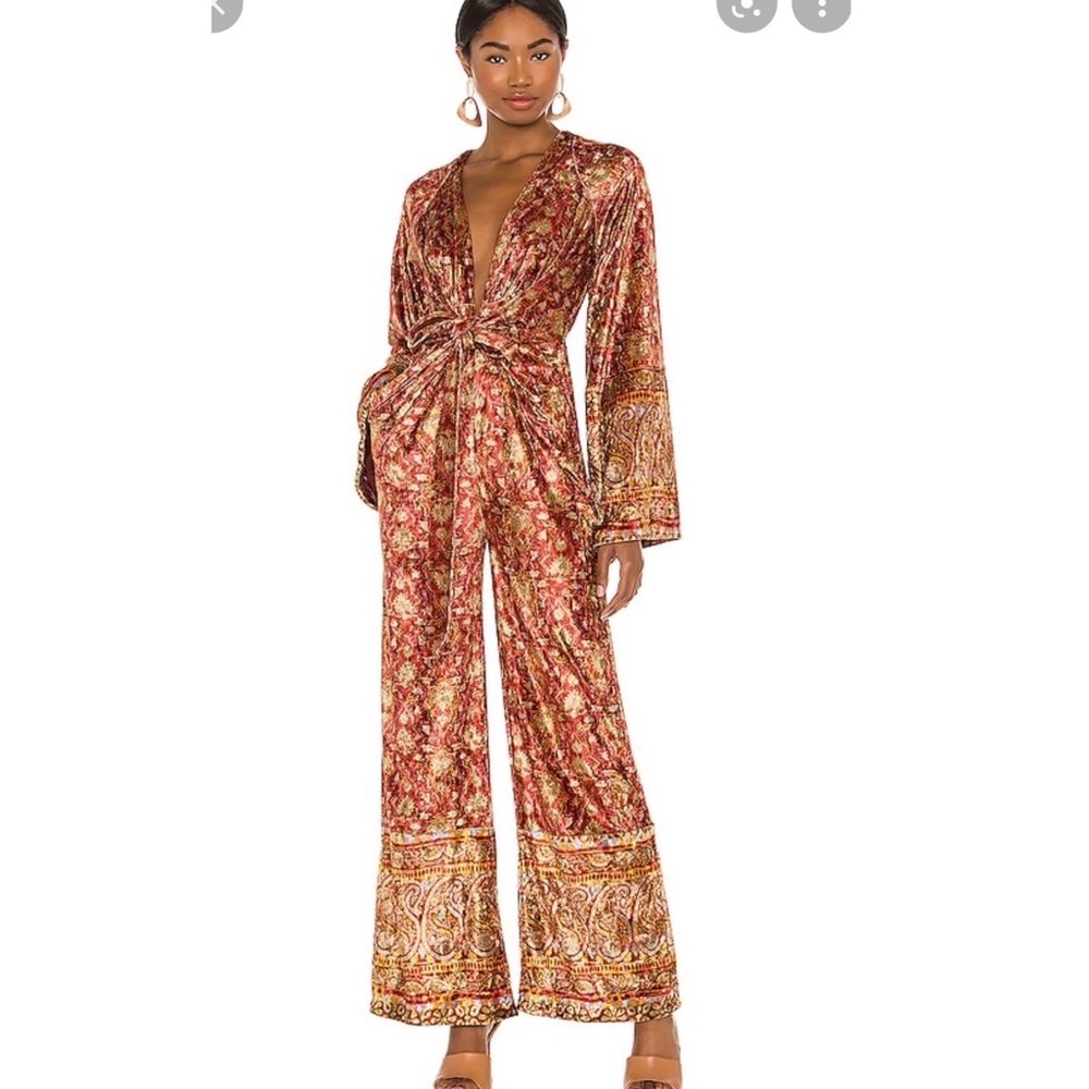 NWT Free People Harper printed one piece